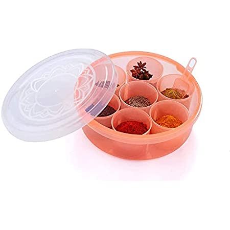 Plastic spice box