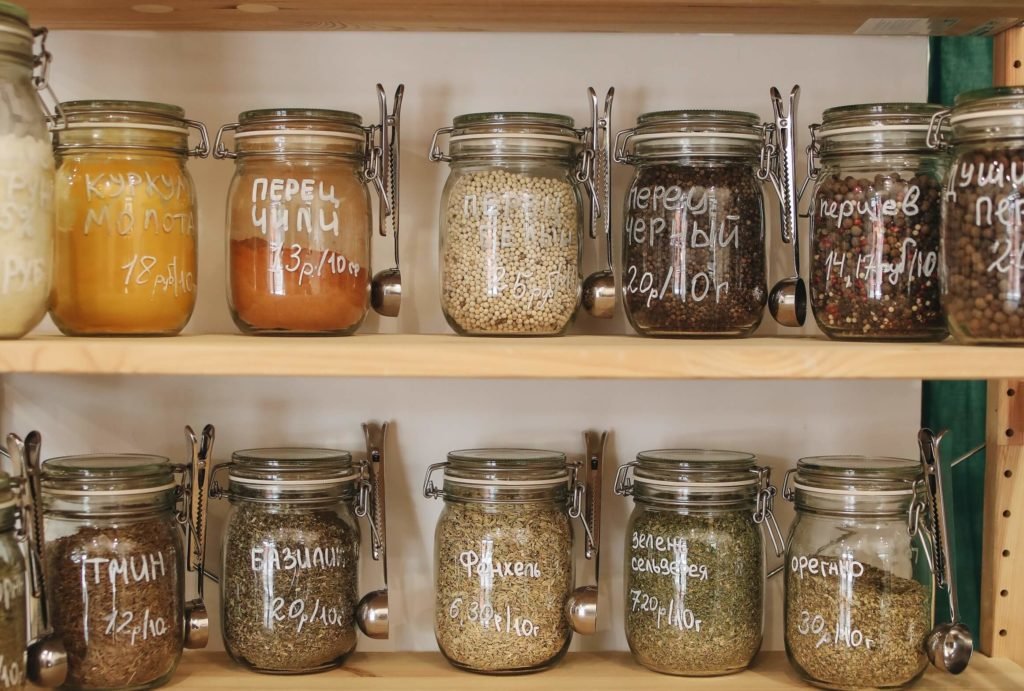 Modern Spice Jars